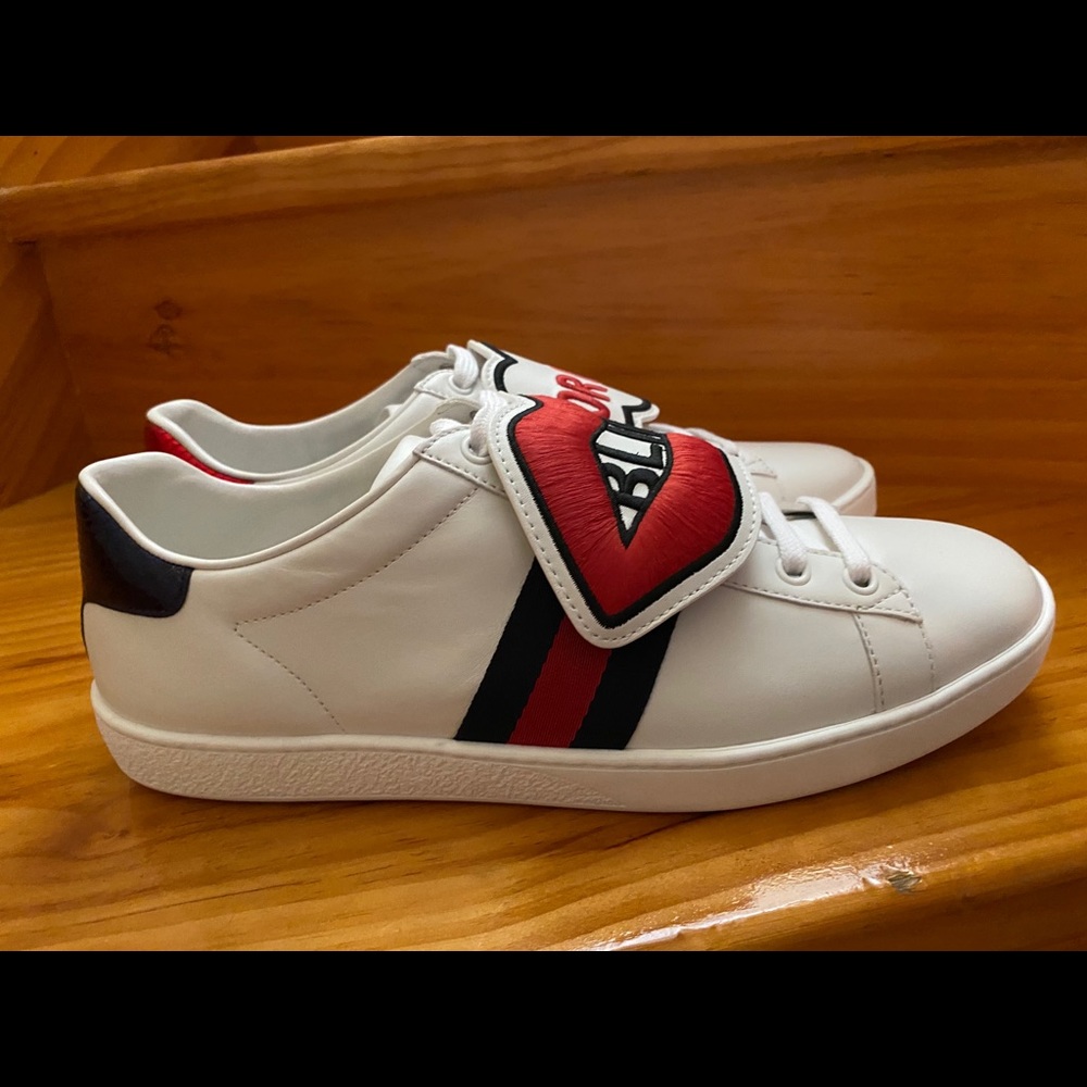 Gucci ACE SNEAKERS “BLIND FOR LOVE”♥️ - Picture 6 of 7